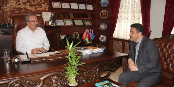 Bilim Sanayi Ve Teknoloji Müdürü Duran, Ünver’i Ziyaret Etti