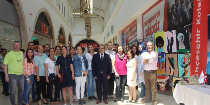 İncirliova Bahçeşehir Kolejinden Resim Sergisi