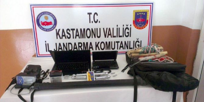 Kastamonu’da Kaçak Kazı Operasyonu