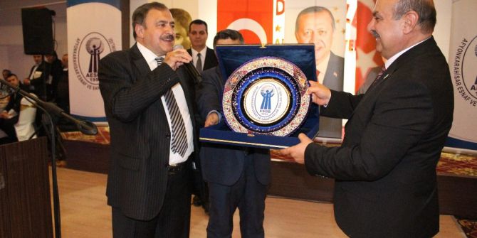 Esob Başkanı Konak’tan Bakan Prof. Dr. Eroğlu’na Övgü;