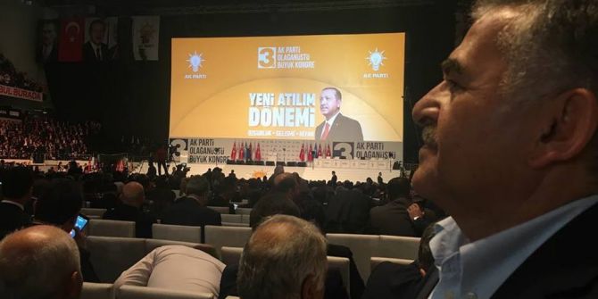 Başkan Büyükkılıç Ak Parti 3. Olağanüstü Büyük Kongresi’ne Katıldı