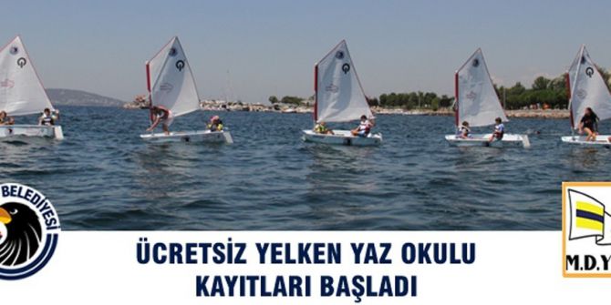 Ücretsiz Yelken Yaz Okulu Kayıtları Başladı