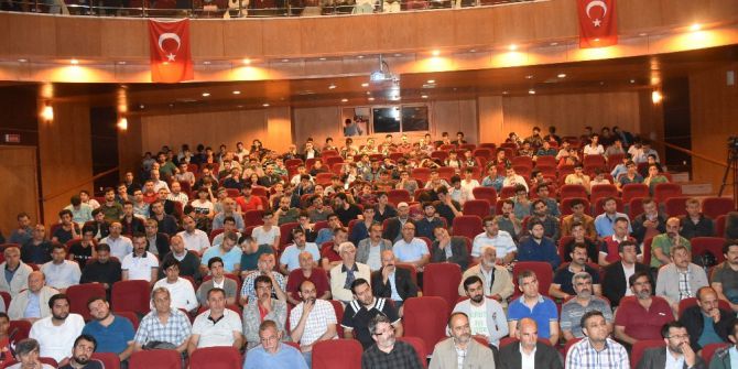 Kahta’da ‘Sosyal Medya Ve Algı Yönetimi’ Konferansına Yoğun İlgi