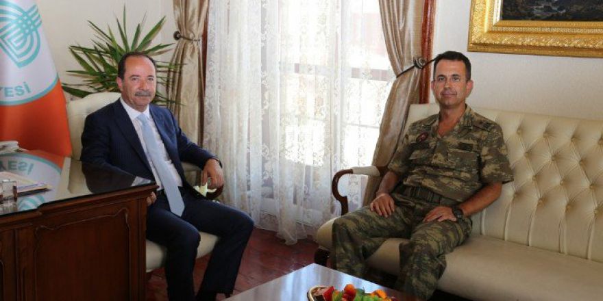 Tuğgeneral Salim Afgün’den Gürkan’a Ziyaret