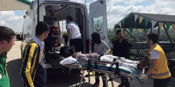 Çerkezköy’de Trafik Kazası: 1 Yaralı