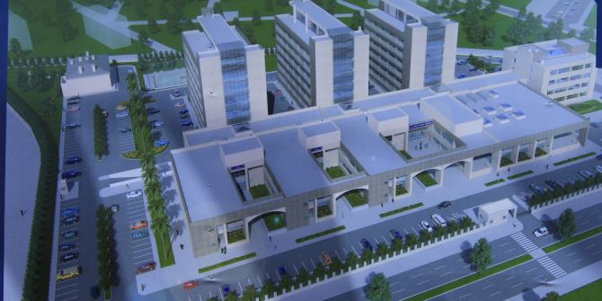 Emniyete Modern Kompleks Hizmet Binası