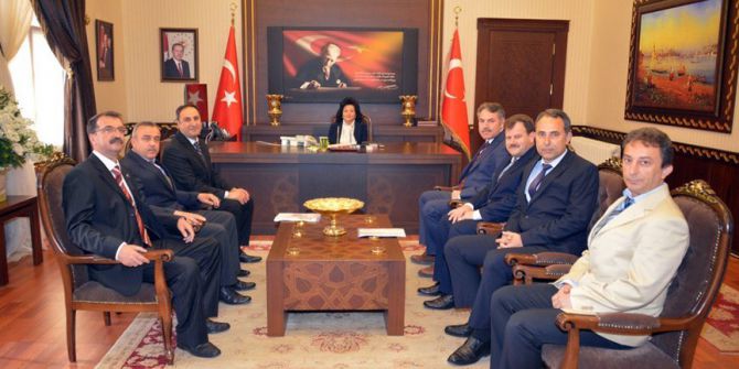 Dünya Meteroloji Gününde Vali Civelek’e Ziyaret