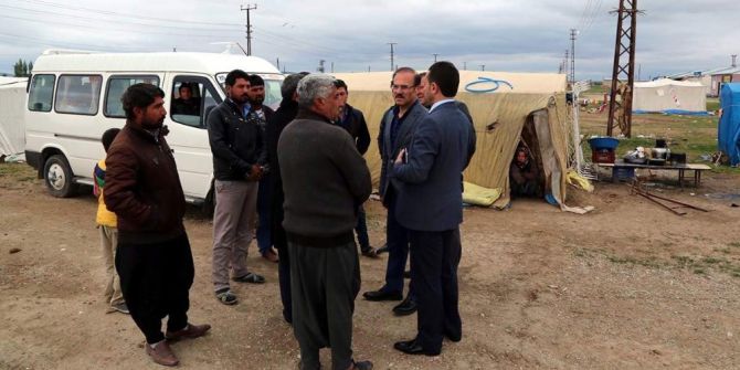 Vali Yurtnaç, Tarım İşçilerinin Sorunlarını Dinledi