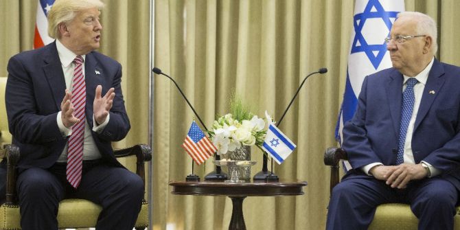 Trump, İsrail Cumhurbaşkanı Rivlin İle Görüştü
