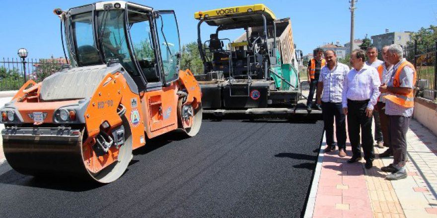 Bafra’da Asfalt Çalışmaları