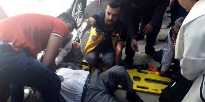 Otomobilin Çarptığı Yaşlı Adam Ağır Yaralandı