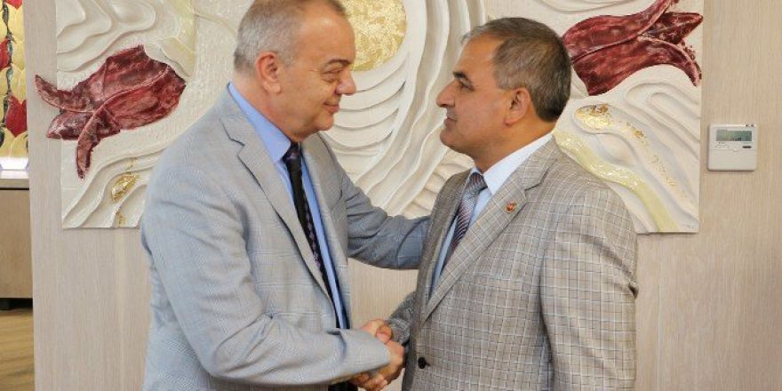 Gölmarmara’dan Başkan Ergün’e Ziyaret