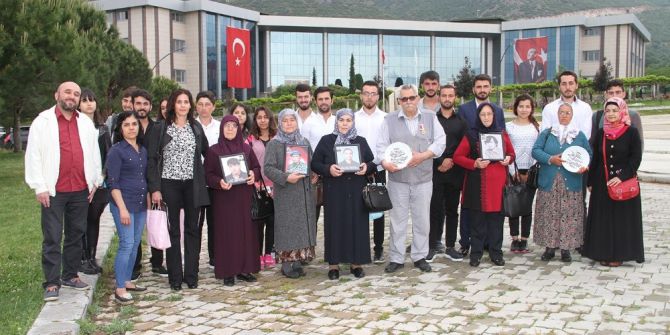 Öğrencilerden Şehitler İçin Hatıra Ormanı