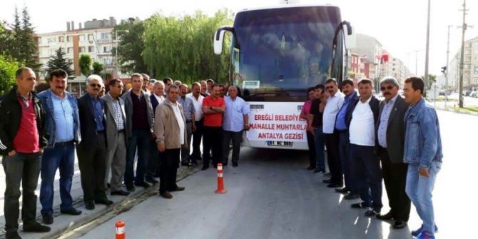 Başkan Özgüven’den Muhtarlara Motivasyon Gezisi