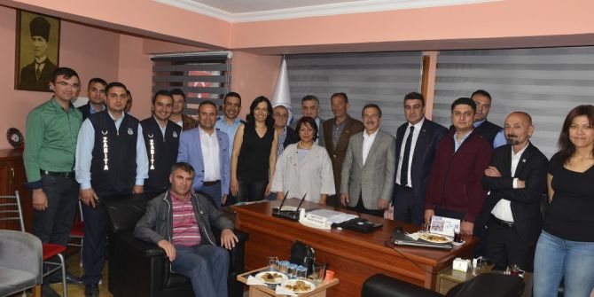 Başkan Ataç’tan Tüm Bel-sen’e Ziyaret