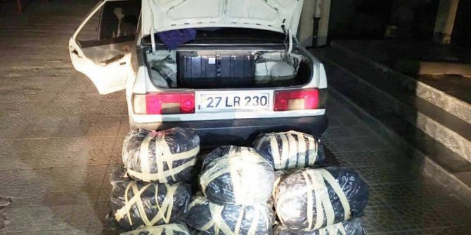 Şanlıurfa’da 76 Kilo Esrar Ele Geçirildi