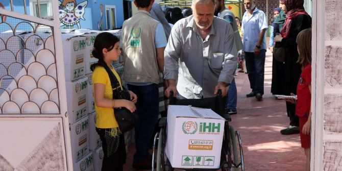 İhh’dan 400 Suriyeli Aileye Yeni Gıda Yardımı