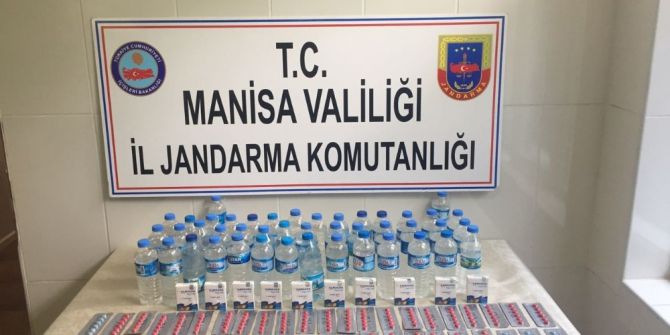 Markette Pet Şişede Kaçak Rakı Ele Geçirildi