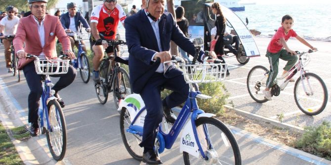 Başkanlar İzmir İçin Pedal Çevirdi