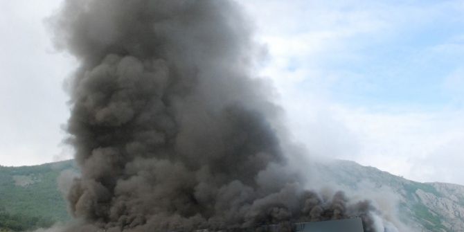 Tokat Osb’de Yangın