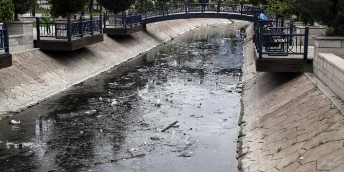 Gölbaşı’nda Su Kanalları Temizleniyor