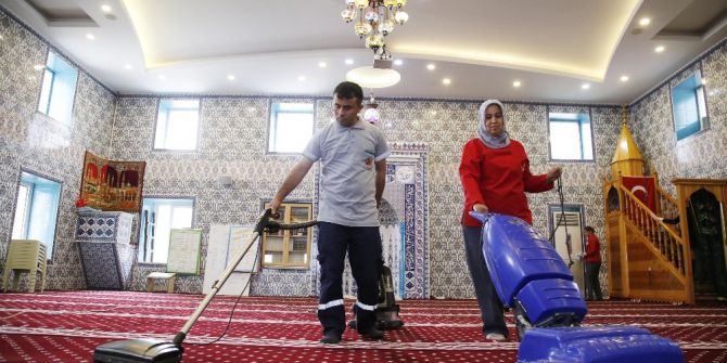 Döşemealtı’nda Camiler Ramazana Hazırlanıyor