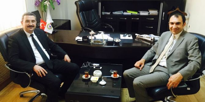 Sgk İl Müdürü Göksoy’dan Başkan Berge’ye Ziyaret