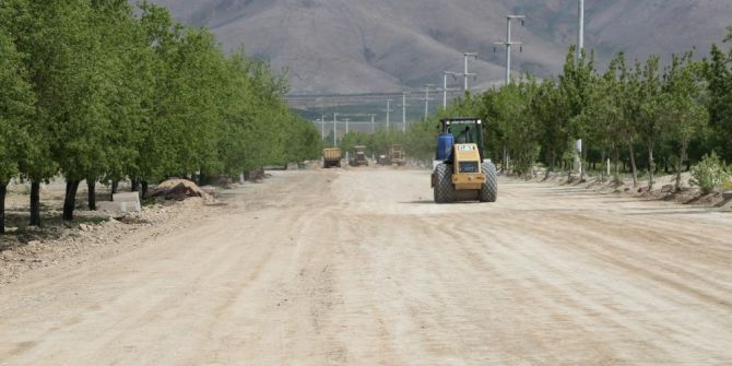Niğde Belediyesi Devlet Bahçeli Bulvarında Değişime Devam Ediyor