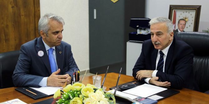 Tapu Ve Kadastro Yöneticilerinden Vali Kamçı’ya Ziyaret