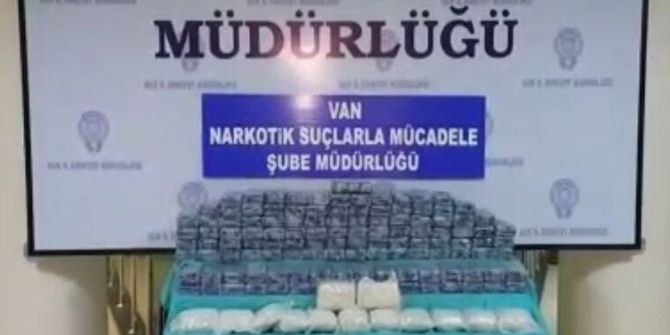 Van’da 94 Kilo 620 Gram Eroin Ele Geçirildi