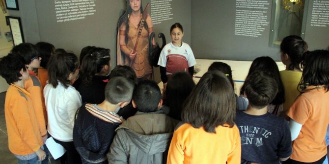 Minik Öğrenciler Müze Rehberliği Yaptı