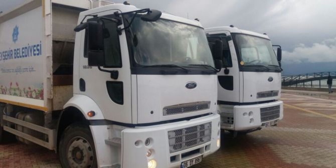 Beyşehir’de Yeni Çöp Araçları Hizmet Vermeye Başladı