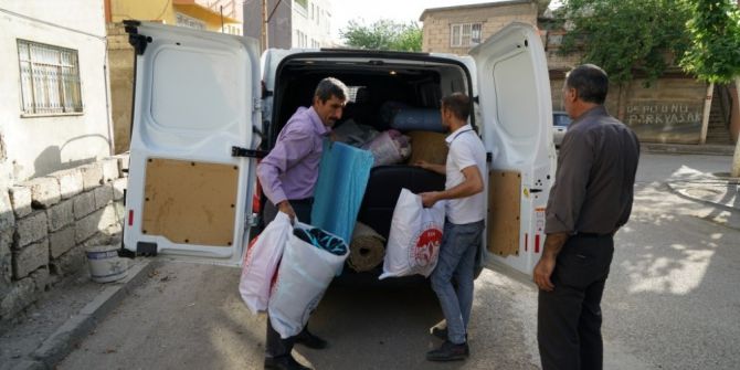 Adıyaman Belediyesinden Eşi Tarafından Terk Edilen Kadına Yardım