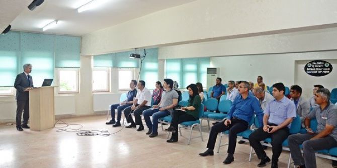 Bitki Sağlığındaki Sorunlarla İlgili Toplantı Yapıldı