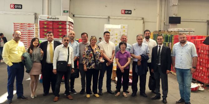 Baib, Çinlilere Türk Kirazını Tanıttı