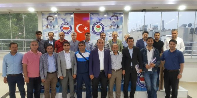 Başkan Deniz Sendikal Faaliyetlerinden Bahsetti