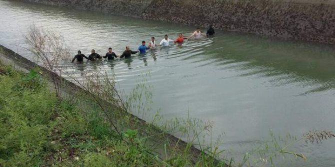 Otomobil Sulama Kanalına Uçtu: 1 Ölü