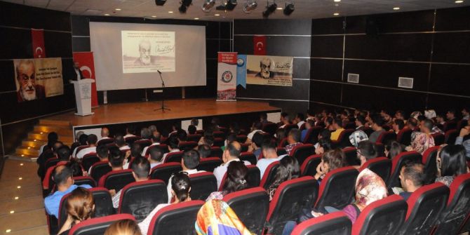 Cizre’de Şair Necip Fazıl Kısakürek’i Anma Programı