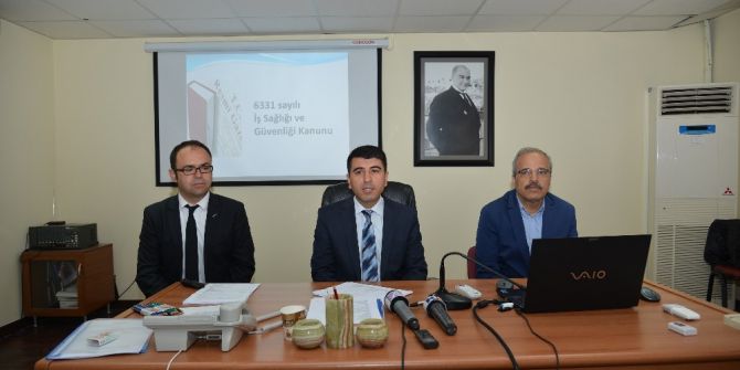 Valilik Personeline İş Güvenliği Eğitimi