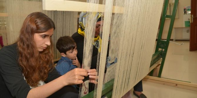 Diyarbakır’da Kilim Dokuma Kursu Açıldı