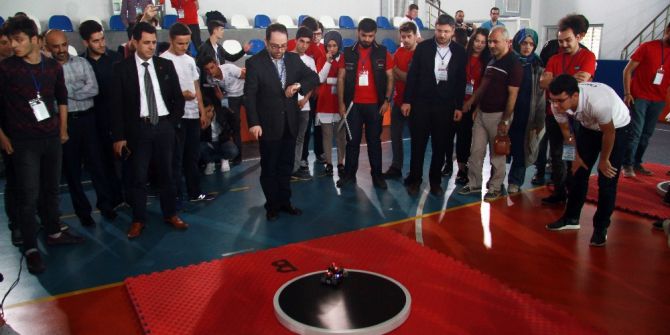 Sumocu Robotlar Bursa’da Yarıştı