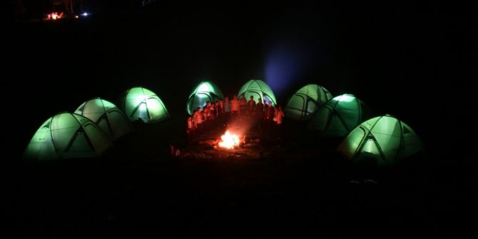 İzcilerden Macera Dolu Kamp