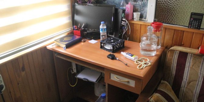 Cami Hırsızları Kamera Kayıt Cihazını Da Çaldı