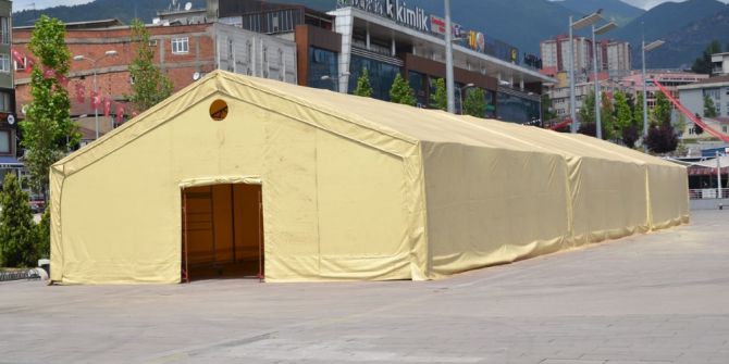 Ramazan Çadırı Kent Meydanında Kuruldu