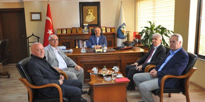 Ukome Daire Başkanı Tektemur, Başkan Dinçer’i Ziyaret Etti