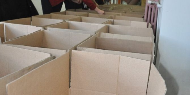 Öğrencilerden Fakirlere Ramazan Yardımı
