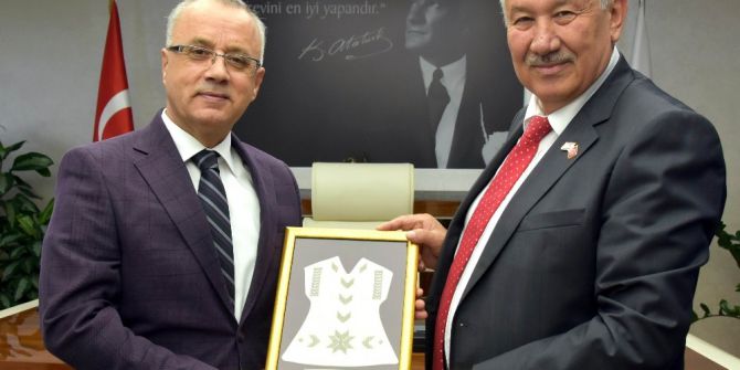 Başkan Kayda Kıbrıslı Başkan Tülücü’yü Ağırladı