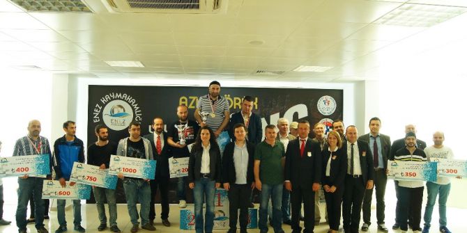 Enez Kaymakamlığı Aziz Yörük Uluslararası Satranç Turnuvası Sona Erdi