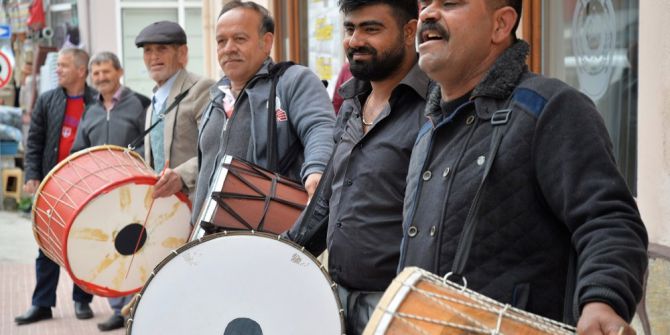 Ramazan Davulcuları Hünerlerini Sergiledi