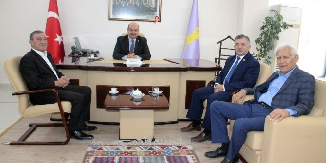 Mhp İl Başkanı Mehmet Karagöz İlk Ziyaretini Esob’a Gerçekleştirdi